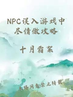 NPC误入游戏中尽情做攻略