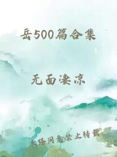 岳500篇合集