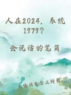 人在2024，系统1979？