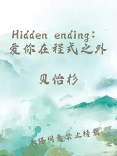 Hidden ending：爱你在程式之外